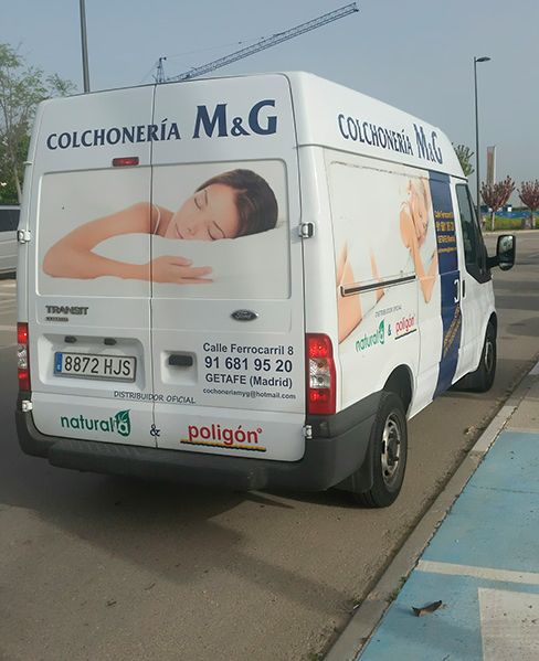 Colchonería M&G furgoneta 4